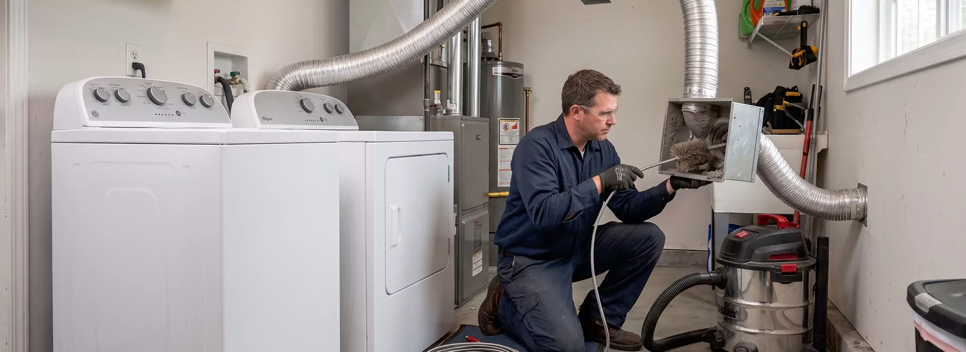 Dryer Vent Booster Fan Cleaning Trenton, NJ