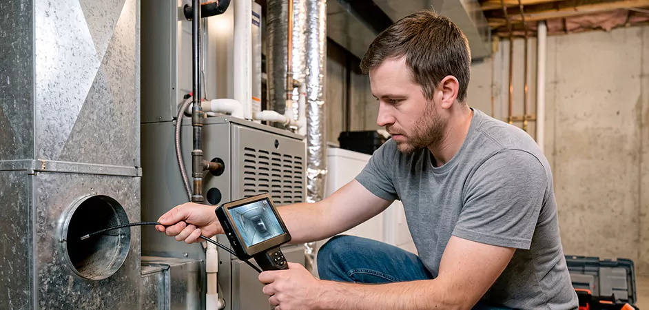 Air Duct Camera Inspection in Trenton, NJ
