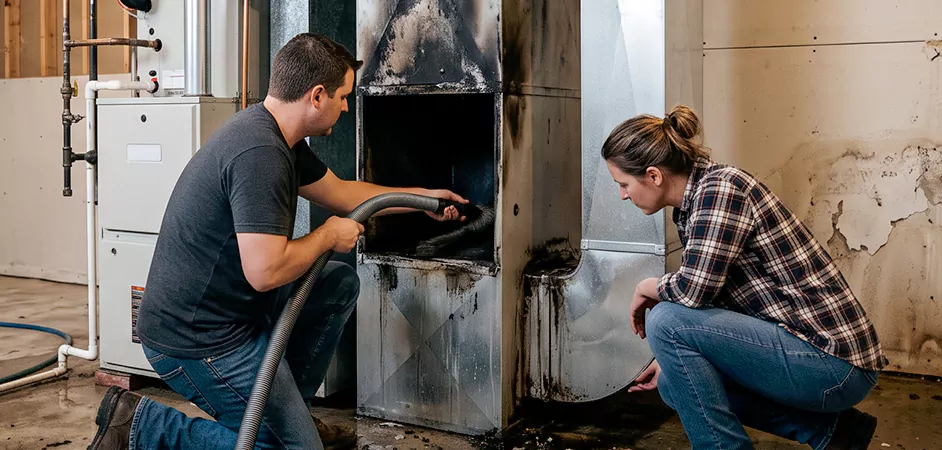 Fire and Flood Duct Restoration in Trenton, NJ