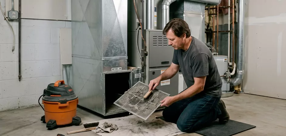 Dryer Lint Trap Maintenance in Trenton