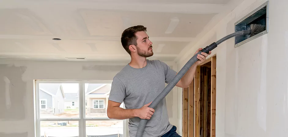 Multifamily New Construction Duct Cleaning in Trenton