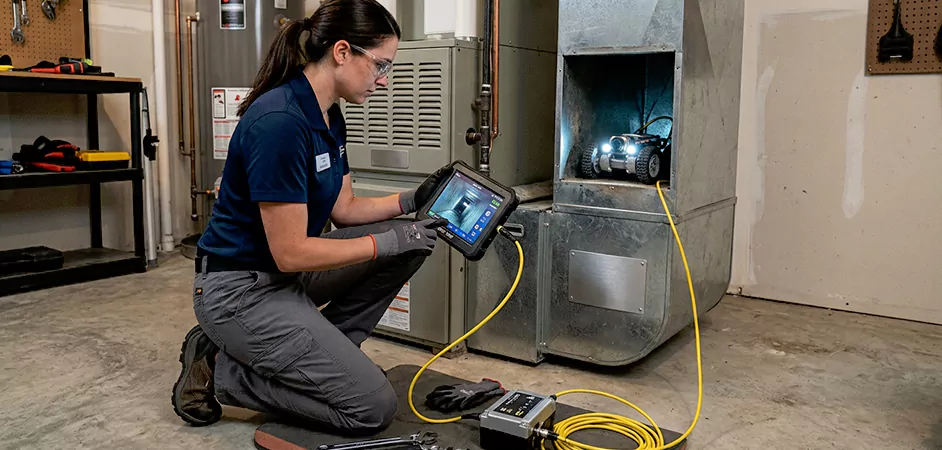Robotic Duct Inspection in Trenton